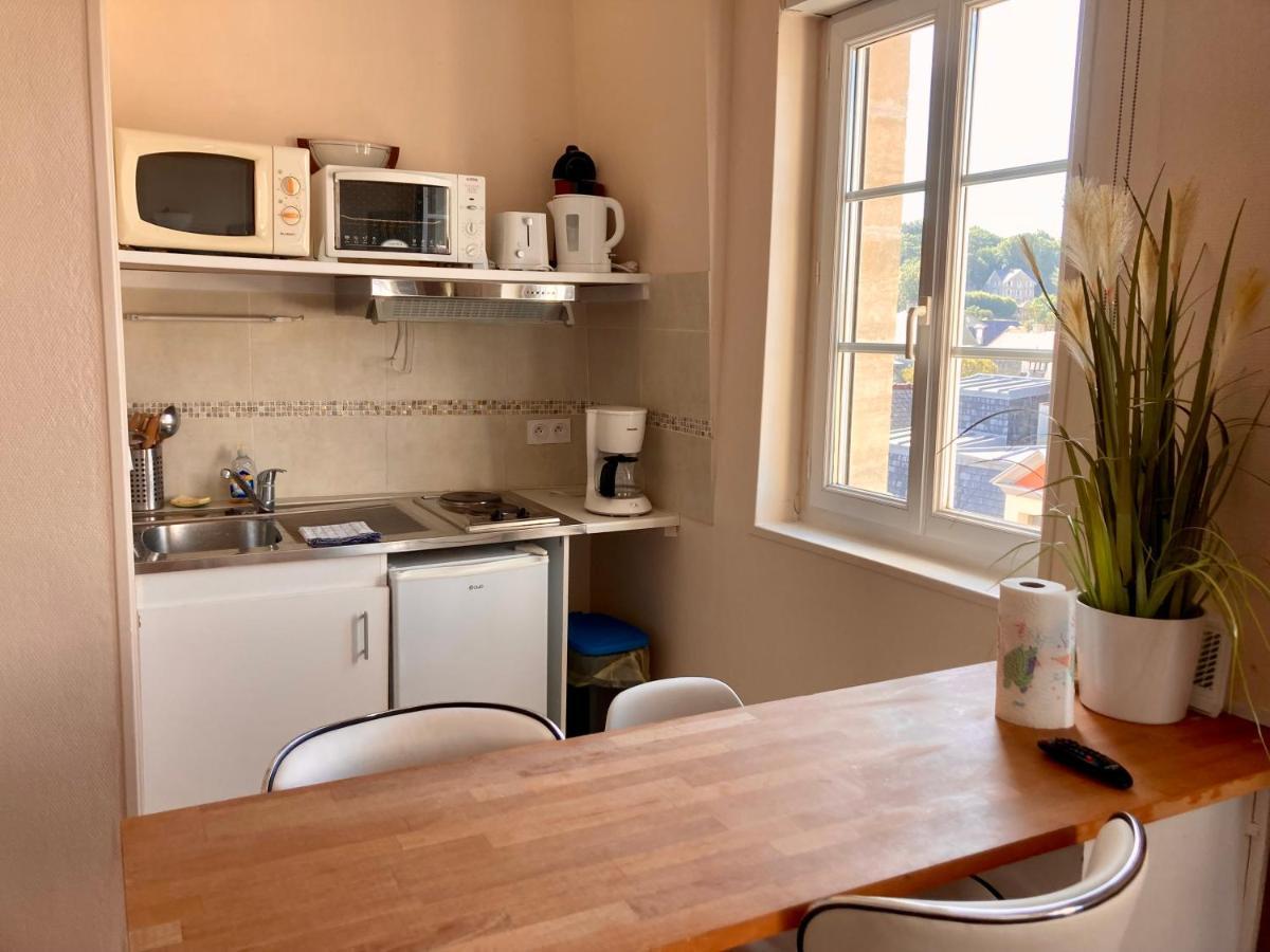 Le 22 - Studio 4P Proche Mer & Vue Bourg Arromanches-les-Bains Exterior foto